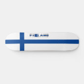 Skateboard Drapeau finlandais (Horz)