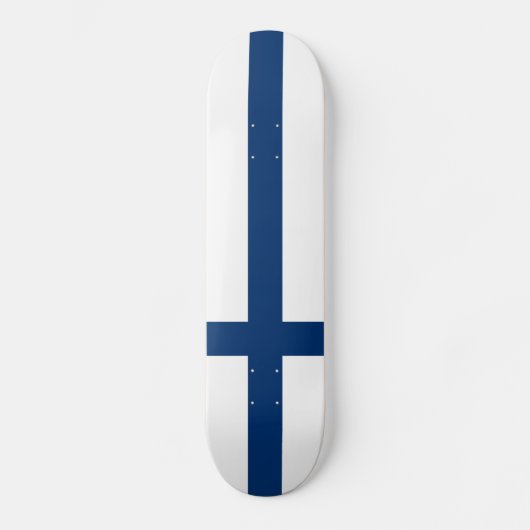 Skateboard Drapeau Finlande (Recto)