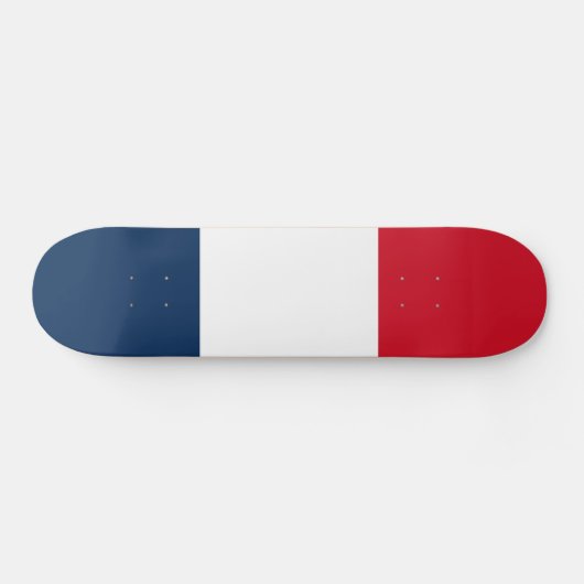 Skateboard Drapeau français (Horz)