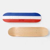 Skateboard drapeau français (Horz)