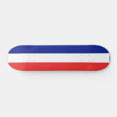 Skateboard Drapeau français Tricolore (Horz)