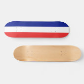 Skateboard Drapeau français Tricolore (Horz)