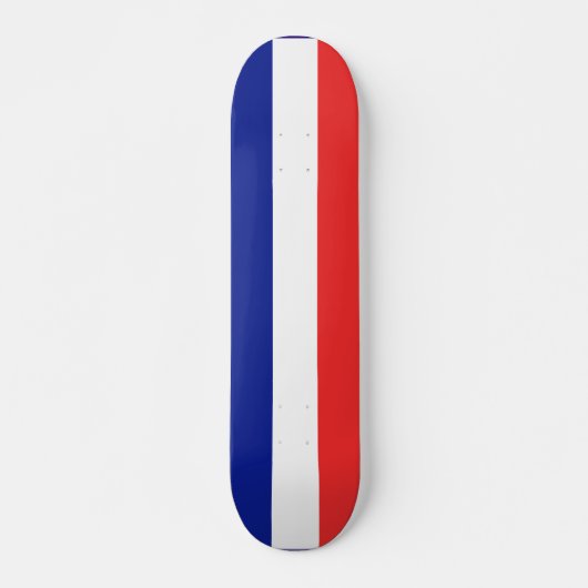 Skateboard Drapeau français Tricolore (Devant)