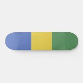 Skateboard Drapeau Gabon (Horz)