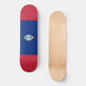 Skateboard Drapeau Guam (Recto)
