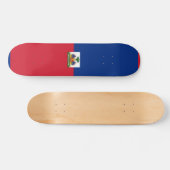 Skateboard Drapeau Haïti (Horz)