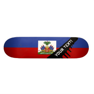 Skateboard Drapeau haïtien classique