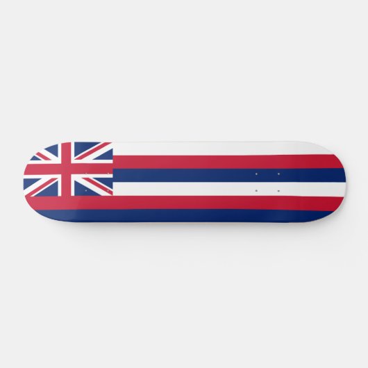 Skateboard Drapeau Hawaï (Horz)