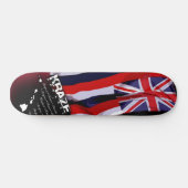 Skateboard Drapeau hawaïen (Horz)