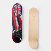 Skateboard Drapeau hawaïen 2 (Recto)