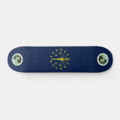 Skateboard Drapeau Indiana (Horz)