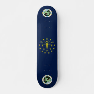 Skateboard Drapeau Indiana