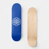 Skateboard Drapeau international de la planète Terre (Recto)