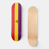 Skateboard Drapeau international des brigades (Guerre civile (Recto)