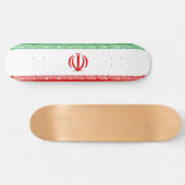 Skateboard Drapeau iranien (Iran) (Persan) (Horz)