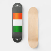 Skateboard Drapeau irlandais moderne (Recto)