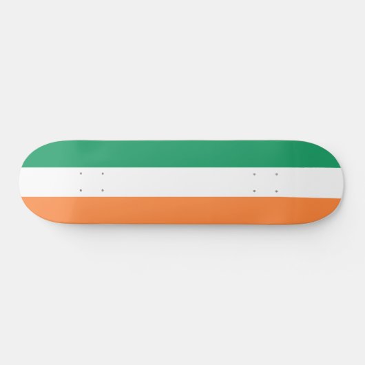 Skateboard Drapeau irlandais (République d'Irlande) (ROI) (Ei (Horz)