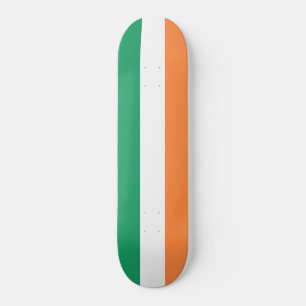 Skateboard Drapeau irlandais (République d'Irlande) (ROI) (Ei