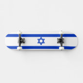 Skateboard Drapeau Israël (Horz)