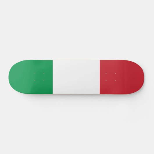 Skateboard Drapeau Italie (Horz)