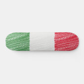 Skateboard Drapeau italien (Horz)