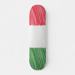 Skateboard Drapeau italien