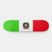 Skateboard Drapeau italien (Horz)