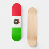 Skateboard Drapeau italien (Recto)