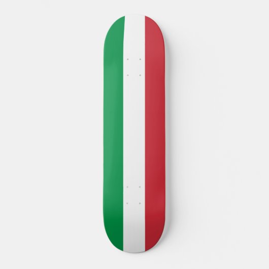 Skateboard Drapeau italien (Italie) (Recto)