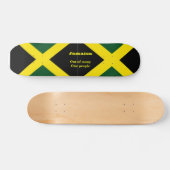 Skateboard Drapeau jamaïcain (Horz)