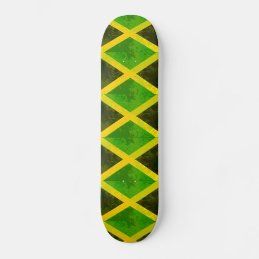 Skateboard Drapeau jamaïcain (Recto)