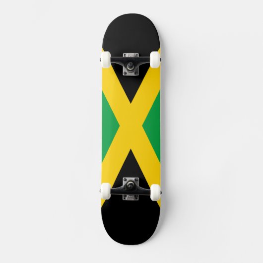 Skateboard Drapeau jamaïcain (Recto)