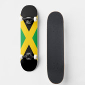 Skateboard Drapeau jamaïcain (Devant)