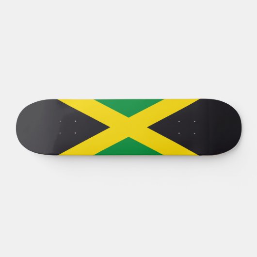 Skateboard Drapeau jamaïcain (Horz)