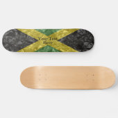 Skateboard Drapeau jamaïcain - Crinké (Horz)