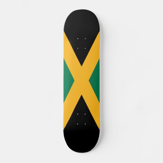 Skateboard Drapeau Jamaïque (Recto)