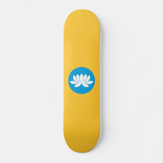 Skateboard Drapeau Kalmykia (Recto)