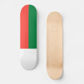Skateboard Drapeau Madagascar (Recto)