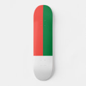 Skateboard Drapeau Madagascar (Recto)