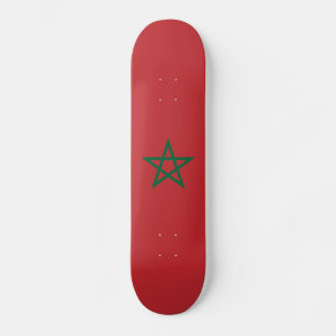 Skateboard Drapeau Maroc