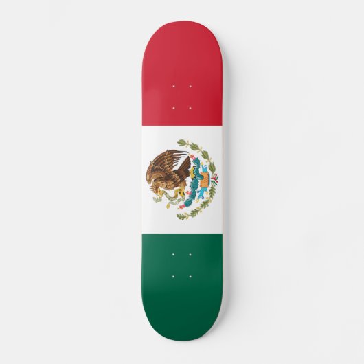 Skateboard Drapeau mexicain (Recto)
