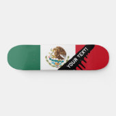 Skateboard Drapeau mexicain classique (Horz)