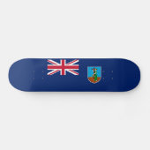 Skateboard Drapeau Montserrat (Horz)