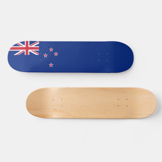 Skateboard Drapeau néo-zélandais (Horz)