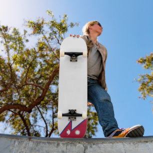 Skateboard Drapeau népalais