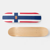Skateboard Drapeau norvégien (Horz)