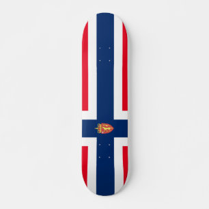 Skateboard Drapeau norvégien