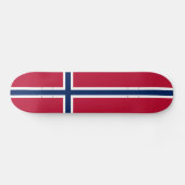 Skateboard Drapeau norvégien (Horz)
