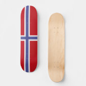 Skateboard Drapeau norvégien (Recto)