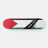 Skateboard Drapeau palestinien (Horz)